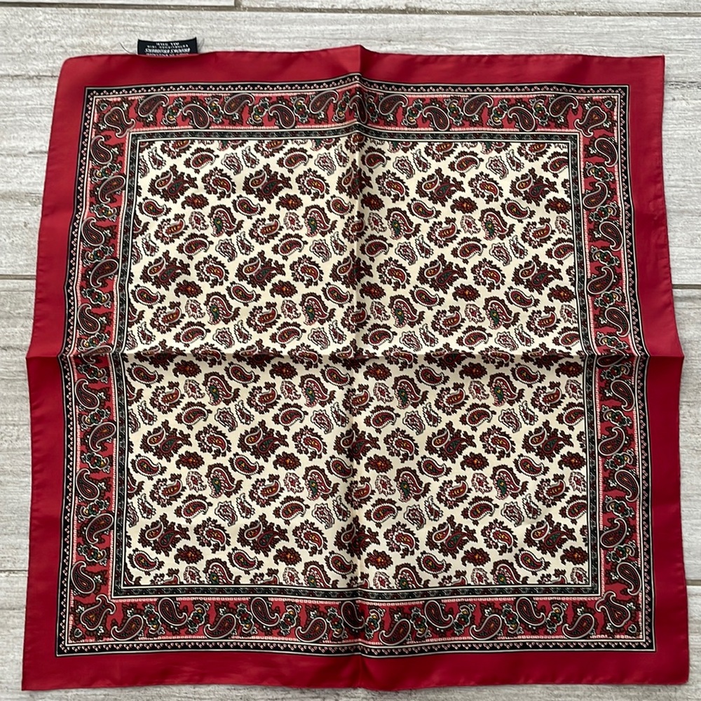 Brooks Brothers silk scarf- looks brand new